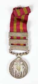 409-443 Militaria 81 434 India Medal with three clasps Tirah 1897-98, Punjab Frontier