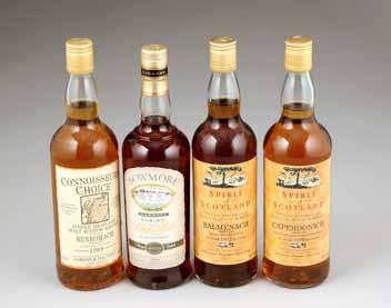 One bottle 70cl of Glenkinchie 10 year old Lowland Single Malt Scotch Whisky 43% volume (6 bottles) 60-90 (+ 21% BP*) 456 One 70cl bottle of Spirit of