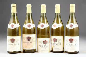 Millot-Rougeot Proprietaire a Meursault (Cote D Or) (5 bottles) 300-500 (+ 21% BP*) Lot 476 476 Six bottles of assorted red wine including: One 75cl bottle 1961