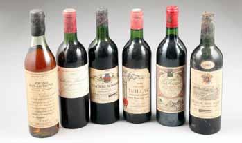 One75cl bottle 1966 Vintage Chateau Tuillac Bordeaux Superieur CH Lavigne, Proprietaine Saint Philippe D Aiguille One 75cl bottle 1982 Vintage Chateau Le