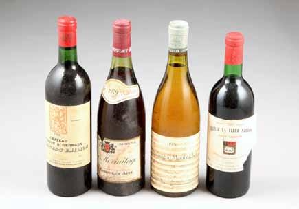 Plus, two 75cl bottles of Dry Amontillado Los Arcos, Lustau Solera Reserva 18% volume (13 bottles) 484 Four bottles of assorted Vintage red wine including; One 75cl
