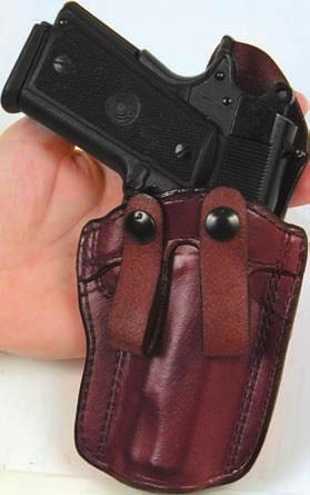 CONCEALMENT HOLSTERS 19 PCCH PREFERRED CONCEALMENT CARRY HOLSTER This fine holster is to be carried inside the waistband strong