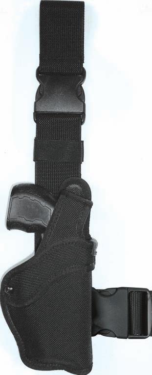 36 BALLISTIC NYLON NTH TASER HOLSTER WITH QUICK RELEASE BUCKLE.