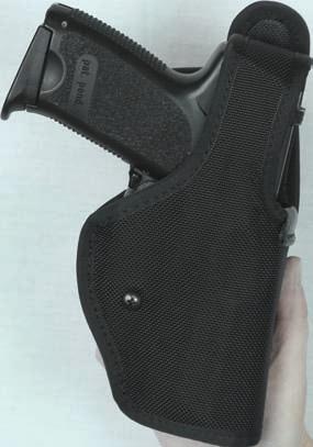 To activate simply release the low profile thumb break and continue moving thumb downward to release the secondary trigger guard release.