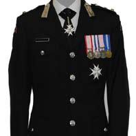 Uniforms As there are many different types of uniforms that can be worn, this section provides a general overview of how to wear your medals with various uniforms.