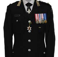 John Ambulance Open-Neck Tunic (worn when Business Attire or Morning Dress is called for) Those full-size orders, decorations and medals that are suspended from a medal bar are worn attached to the