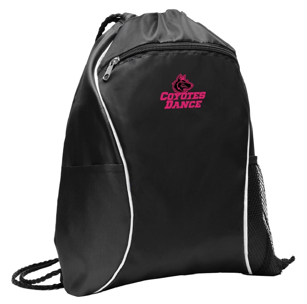 Product Name Port Authority Fast Break Cinch Pack. Description Port Authority Fast Break Cinch Pack. This spacious cinch pack is ready for any sport or activity.