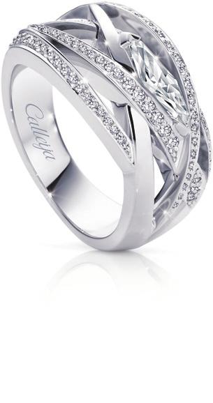 THE JOURNEY RING THE SWEEPING PATHS OF THIS CAPTIVATING RING