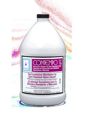#2980 Contempo Tannin Browning Treatment Mild acidic product. Use as post spray application for browning, yellowing, to neutralize alkali residue, and stabilize dyes. ph 1.0 2.0 2 16 oz./gal.