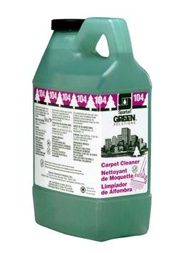 Carpet Care Products Green Solutions Carpet Cleaner A carpet extraction cleaner that features a powerful, low-foaming surfactant system for fast, effective extraction cleaning.