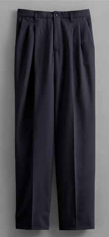 Blue D. The Comfort Pant Double-pleat styling.