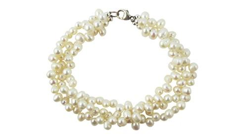 Eloise Bracelet 3-strand cultured freshwater pearl