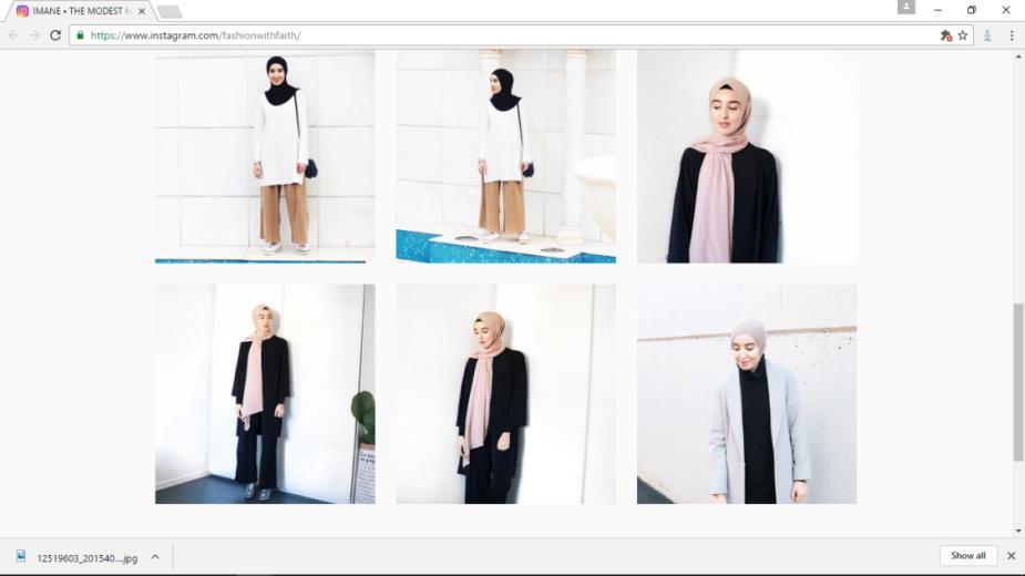 58 g. Sweden In the recent time, the Swedish famous fashion brand Hennes & Mauritz, known globally as H&M, has made headlines for featuring a Muslim woman in hijab in their 2015 fall collection