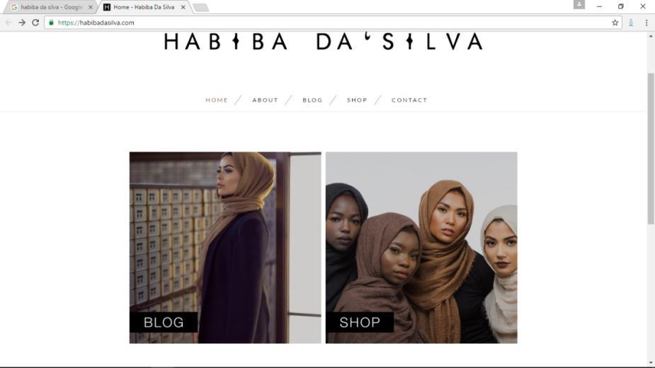 68 Picture 31. Habiba s Instagram [Accessed on 11/12/2016] Mariah Idrissi : Mariah has become the first hijabi model of H&M.