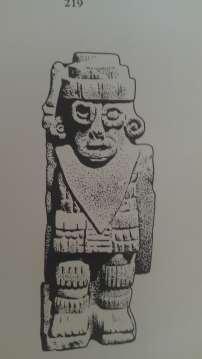 (A) (B) Figure 29: A) Tlaloc sculpture.