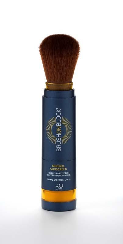 Brush On Block Broad Spectrum SPF 30 Sunscreen With countless celebrity, supermodel and photographer clients, and as Mary Kay s personal makeup artist, Susan Posnick is an accomplished beauty