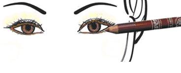 Nude-Look Step 6: Soft Eyeliner for a more natural expression For a more intense but natural look, that also stays on longer, apply Soft Eyeliner shade 02 Brown.