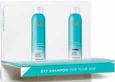 7 oz. 3 Dry Shampoo Light Tones 1.7 oz. 1 Group Glorifier display 1 Dry Shampoo insert for