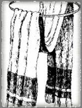 Clothing Men wore breech cloth or kilts Women wore knee length cotton