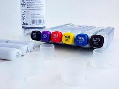 110 Special Black A wide range of warm, cool, neutral and toner grays is essential to a complete set of markers. You can create the full range of cool grays by adding varying amounts of 0CBF to 110.