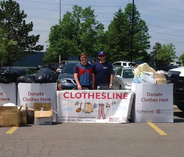 Community Environmental day initiatives Environmental days are a great way to engage with the public and educate them on the importance of textile recycling and reuse Clothesline also provides