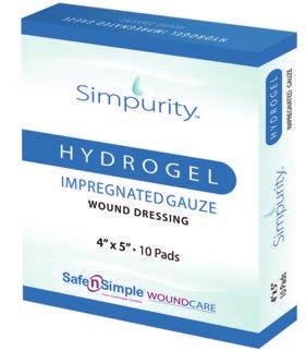 Individually packaged, sterile and latex free. For use on light-to-moderately exuding wounds.