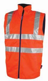 WORKWEAR Yellow Yellow Ubewt Hi-Vis Day Safety Vest (DV01) Twin touch