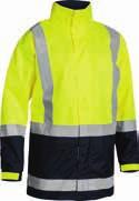 Reflective Tape H pattern around body with X Back for NSW rail compliancy. Waterproof fabric with breathability, all seams are seam sealed.