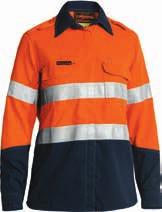 Bisley s stock service flame resistant range provides the wearer with premium protection from OHS hazards such as Arc Flash and Flash Fire found in high risk work environments.