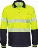 Style: 3911 / Colours:, Sizes: S-5XL, 7XL DNC Hi-Vis Drill Shirt with Tape (3746) 155gsm light weight
