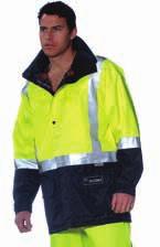 ZIP-OFF SLEEVES to form a vest, UPF50+. Compliance:1906.4:2010 and 4602.1:2011 Class D/N.