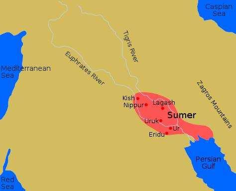 Ancient Mesopotamia and the Sumerians (Room 56) The Sumerians are thought to have formed the first human civilization in world history.