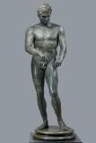 1 Image RMN-Réunion des Musées Nationaux - Foto Stéphane Maréchalle gm_341492ex1.tif Statue of an Athlete (Apoxyomenos), 1st century?