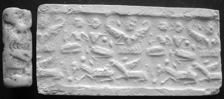 a new south-eastern iranian glyptic evidence 15 Fig. 4: South-eastern Iranian cylinder seal from Jalalabad (NMI 2699) 3.