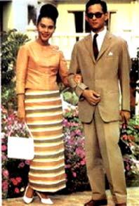 History of formal Thai national costumes in the reign of His Majesty the King Bhumibol Adulyadej was inherited from the