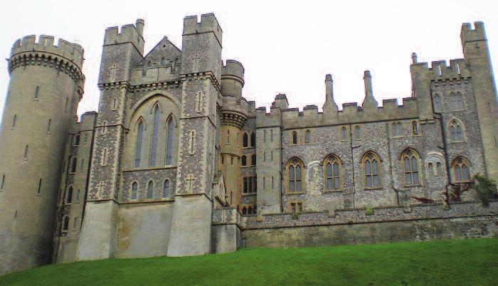 Figure 11 Arundel Castle where the remains of St Edmund may lie.