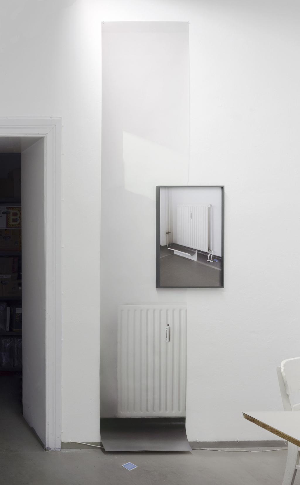 Kathrin Sonntag, END OF QUOTE, 2017. Photograhic wallpaper, 105 x 24 in, ed. 3. Kathrin Sonntag s works similarly respond to the site of their production, but within the literal space.