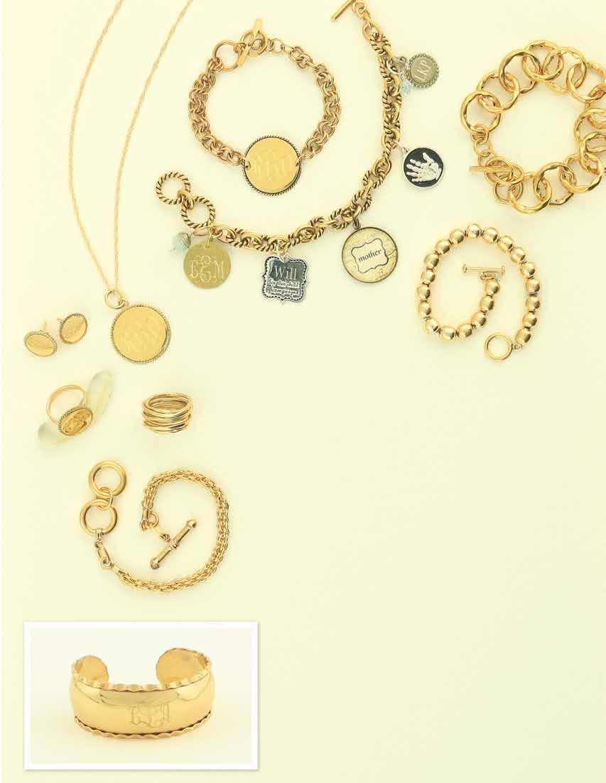 Q. S. P. O. K. R. L. M. N. Bathed ingold T. A LUXURIOUS WAY TO DRESS k. JE0703 $34 E 14K Gold plated round braided post earrings 5/8 diameter l.