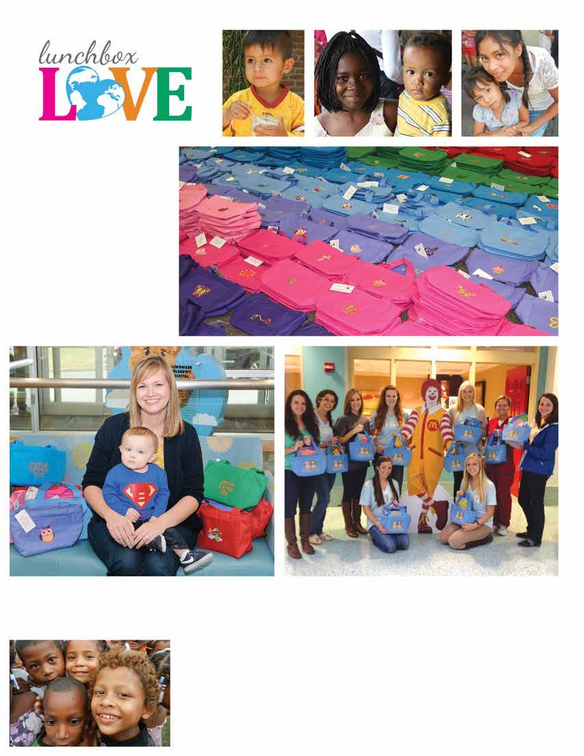 What is Lunchbox Love? Lunchbox Love was designed to help people in our local communities and children across the world.