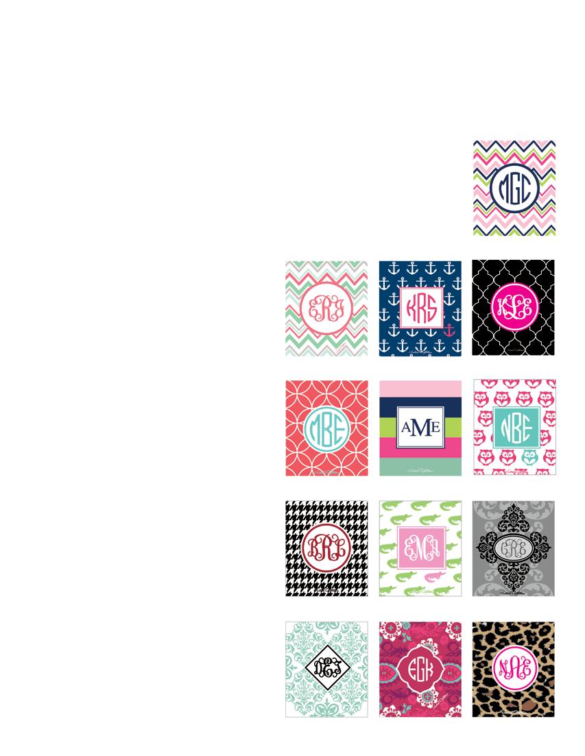 { Patterns } COLLECTION Step 1: Choose your design. Each design has a specific item number. ITEM NUMBER Ex.
