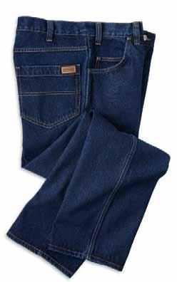 394 83 BLUE DENIM 894 35 BLAck Brand names you know and trust Our best-selling jeans just got better! 3394 Blue Denim Jeans Midrise, traditional five pocket jean with relaxed fit 14.5 oz.