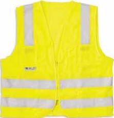 61697 FIVE POINT BREAKAWAY VEST HI-VIS YELLOW (71). SEE PAGE 53 ANSI Class 2 vests help workers stay safe. HI- VISIBILITY Safety Glove Collection.
