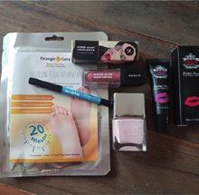 your make up routine in this month s box.
