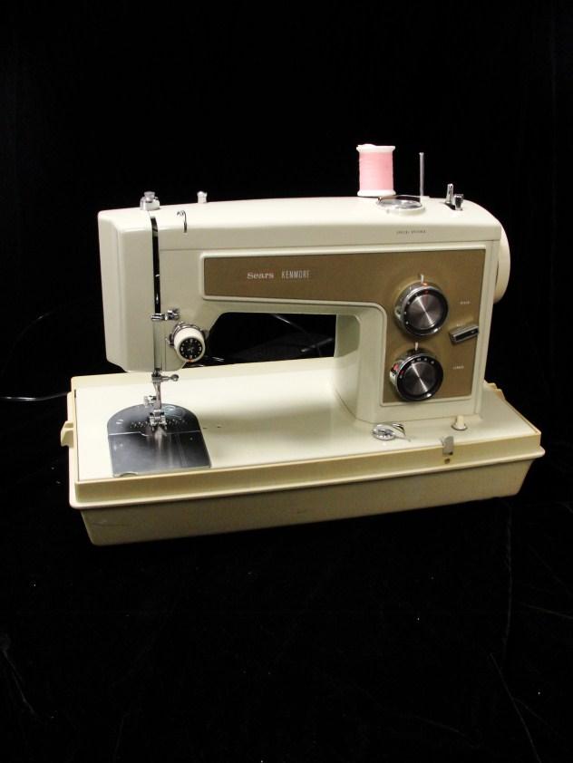36 Retro Sears Sewing Machine Model 6813.
