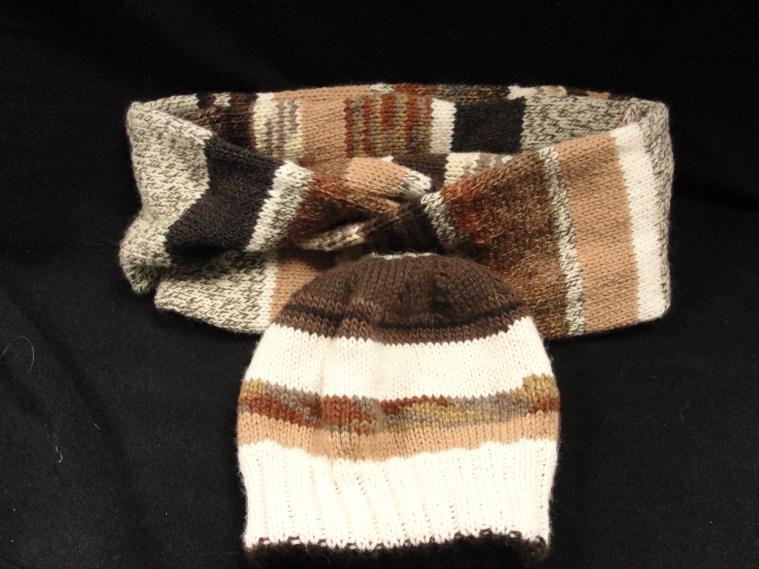 37 Brown Knit Hat & Scarf Value: $100 Value: $125 You'll be warm and fashionable with this