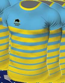 sports fit top can be produced to any design and colours.