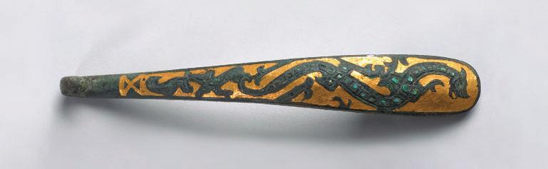 turquoise inlay, length 26.8 cm Isserstedt AGGV 2006.010.