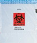SPECI-GARD Specimen Transport Bags Adhesive Closure, Non-Biohazard Bags UF95-1517BIO Traditional scored opening Printed with biohazard logo Includes separate document pocket (3