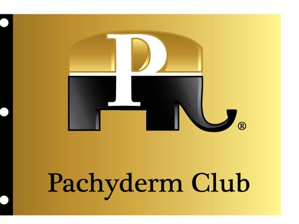 **NEW** Pachyderm Flag 3 x 5 Nylon All Weather Flag with brass Grommets A Must for any Club Meeting, Parade & Booth -Plus- Club Members can display their Pachy