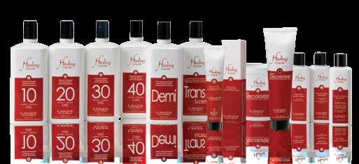 THE MECHANICS OF SUCCESS L ANZA Healing Color Developers Five dedicated developers for all color services Demi Healing Color Developer (1.
